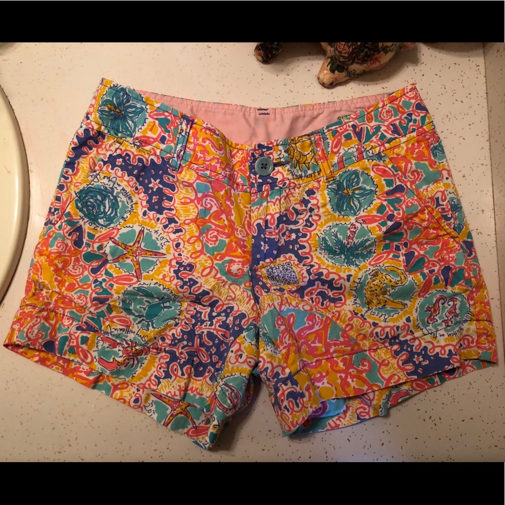 Lilly Pulitzer Written in the Sun Callahan Shorts